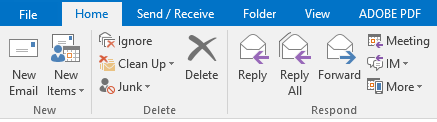 Outlook File Options
